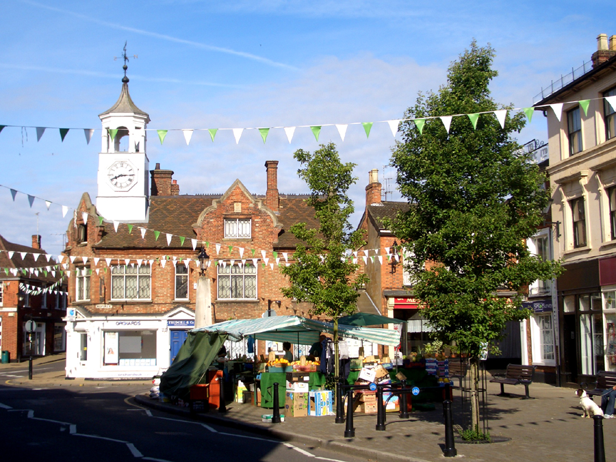 Ampthill market place Ampthill market place